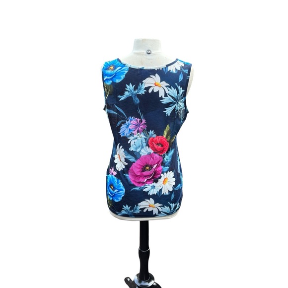 Kamana Floral Mesh Cardigan & Tank Top Set - Women’s XL - Picture 5 of 7